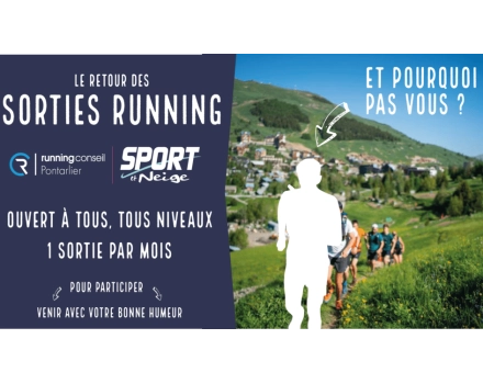 Reprise des sorties running Sport et Neige