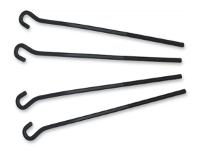 VOILE Hardwire Rods Standart (4 Pièces)