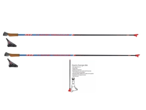 KV+ Bâton Tornado Plus junior QCD Rollerski