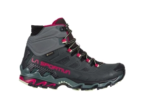 LA SPORTIVA Ultra Raptor II Mid Leather GTX Femme Charcoal/Cerise