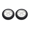Pack KV+ 2 Roues Skate Caoutchouc Standard 100x24mm