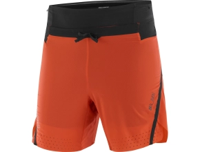 SALOMON S/LAB Speed 2in1 Short M - Fiery Red/Deep Black