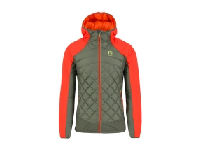 KARPOS Lastei Active Plus Jacket M - Thyme/Spicy Orange