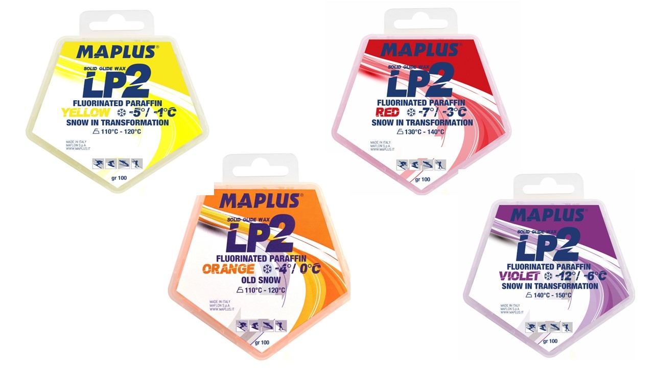 PACK MAPLUS Fart LP2:  Orange + Jaune + Rouge +  Violet 125gr