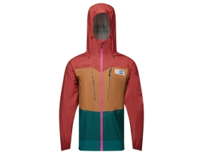 RONHILL Men's Tech Fortify Jacket - Jam/DeepLagoon/Copper