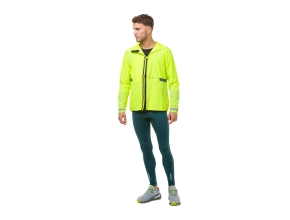 RONHILL Men's Tech AfterHours Jacket - FluoYellow/Charcoal/Reflect