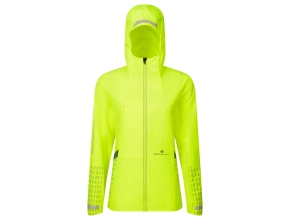 RONHILL Women's Tech AfterHours Jacket - FluoYellow/DeepLagoon/Reflect