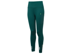 RONHILL Women's Tech AfterHours Tight - DeepLagoon/FluoYellow/Reflect