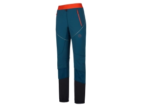 LA SPORTIVA Kyril Pant W - Storm Blue/Cherry Tomato