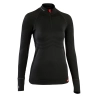 DAMART SPORT - T-Shirt Energy 3 Col Zip W - Noir