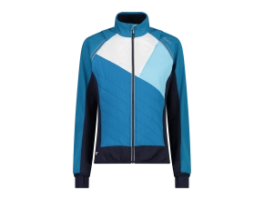CMP Veste Hybride W - B.Blue/B.co/Anice/Silver