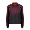 CMP Veste Hybride M - Antracite/Burgandy/FlaminoFluo/Silver