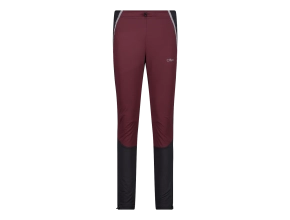CMP Pant Light Softshell W - Burgundy/Antracite/RedFluo/Silver