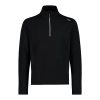 CMP Sweat GridTech M - Nero/Bianco