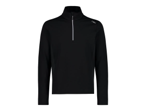 CMP Sweat GridTech M - Nero/Bianco