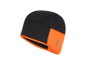 ZIENER Bonnet ILUSIO WS - Black/Poison Orange