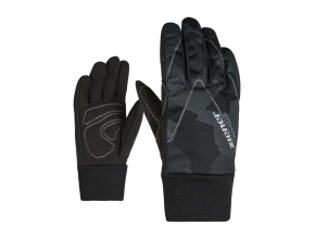 ZIENER Unico Junior Glove - Gray Ink Camo