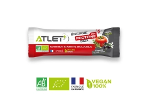 ATLET Barre énergétique protéinée bio 30g - Tomate - Olive - Chia