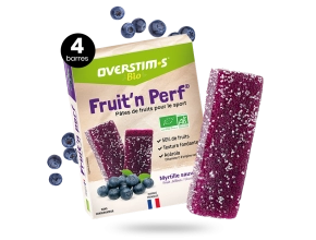 OVERSTIMS Pâtes de Fruits Bio - Myrtille