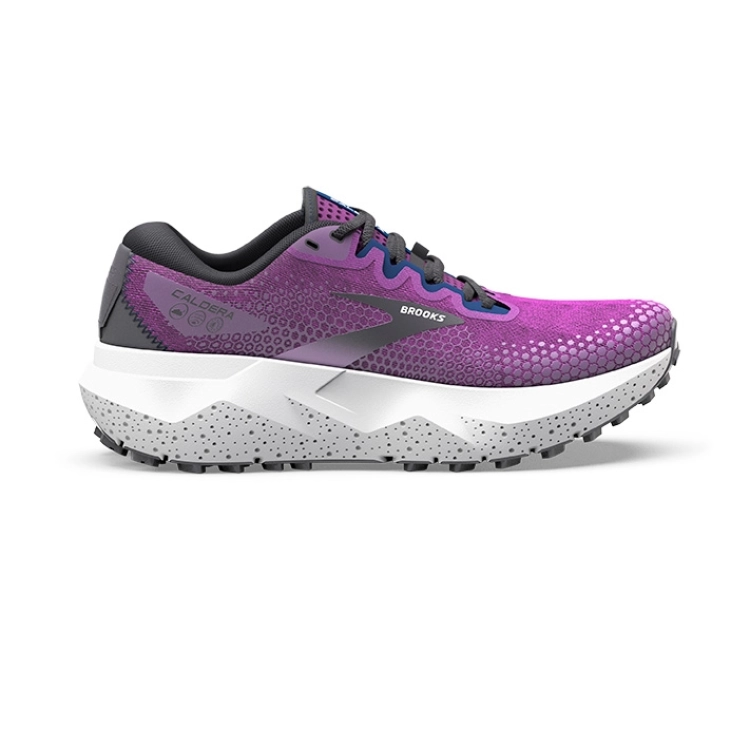 BROOKS Caldera 6 Femme Purple Violet Navy BROOKS Sport et Neige