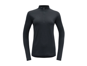 DEVOLD Breeze Merino 150 Zip Neck Woman - Ink