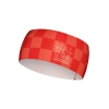 MALOJA Wiesbachhorn Headband - Fire Red Check