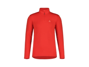 MALOJA Cesar Fleece Shirt Man - Fire Red