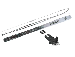 PACK VOILE Skis Objective BC + Fixation Xplore