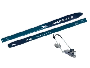 PACK MADHUS Ski Panorama M68 (EPOCH) + Fixations Voile Norme 75 mm