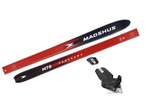 PACK MADHUS Ski Panorama M78 (Ex Annum 78) + Fixation Xplore.