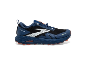 BROOKS Cascadia 17 GTX - Black/Blue/Firecracker