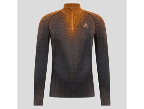 ODLO BlackComb Top turtle neck L/S Half Zip Men - Oriole