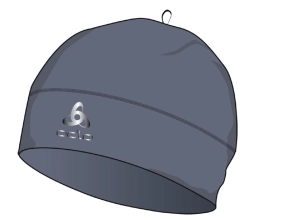 ODLO Bonnet Polyknit Warm Kids Eco - Folkstone Gray
