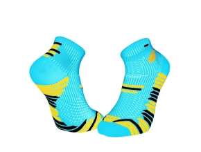 BV SPORT Socks Trail Elite - Bleu/Jaune