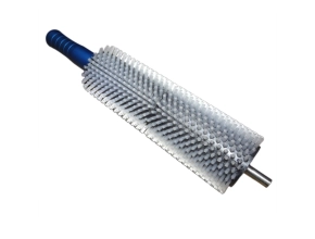 SPORT ET NEIGE Ensemble de 2 brosses Rotative Nylon 11.5mm + Manche