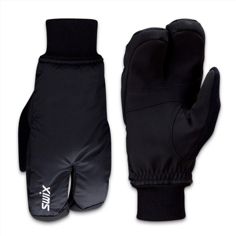 SWIX Endure Split Mitt Black SWIX Sport et Neige