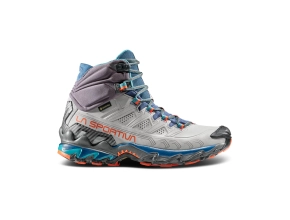 LA SPORTIVA Ultra Raptor II Mid Leather GTX Femme Grey/Cherry Tomato