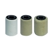 MAPLUS Set Brosses Rotative: 1 Polyester et 2 Mérinos 12mm Largeur 10cm