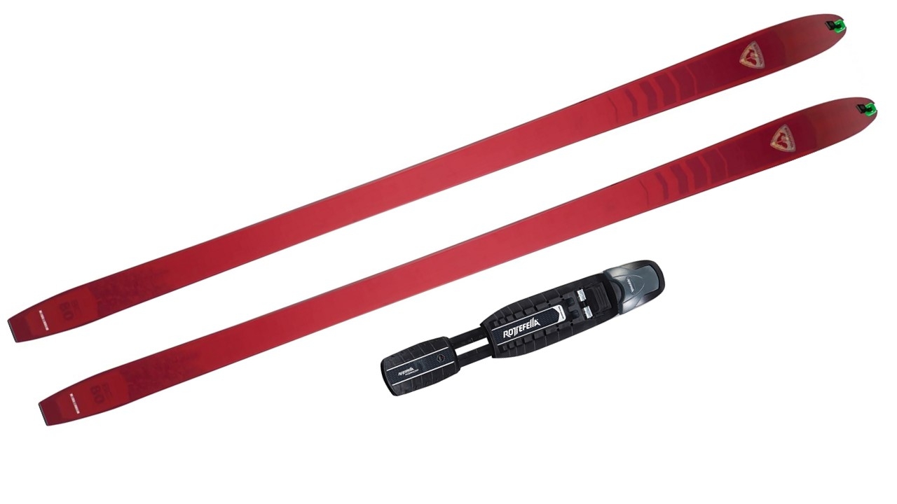 PACK ROSSIGNOL Skis Back Country 80 Positrack + Fixations à Choisir
