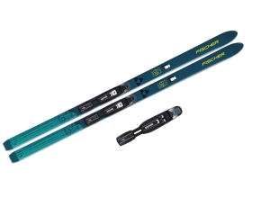PACK FISCHER SKIS Outback 68 Crown/Skin Xtralite + Fixations à Choisir