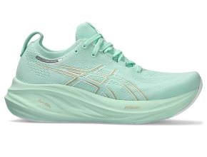 ASICS Nimbus 26 Femme - Mint tint/Pale pint