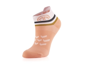 SIDAS Chaussettes Run Anatomic Light - pink/White Pink