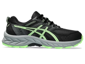 ASICS Venture 9 GS - Black/Illuminate Green