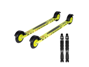 PACK Marwe Ski Skating 610A roues US0 + Fixations Prolink