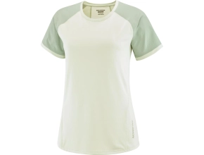SALOMON t-shirt Outline Femme - Aqua Foam/Iceberg Green