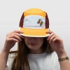 BV SPORT Casquette 5 panel BDBD - Orange Bordeaux