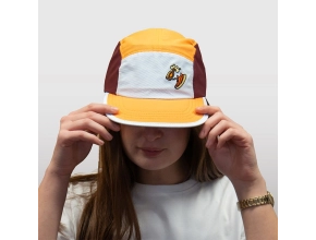 BV SPORT Casquette 5 panel BDBD - Orange Bordeaux