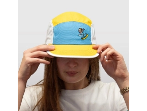 BV SPORT Casquette 5 panel BDBD - Jaune/Bleu