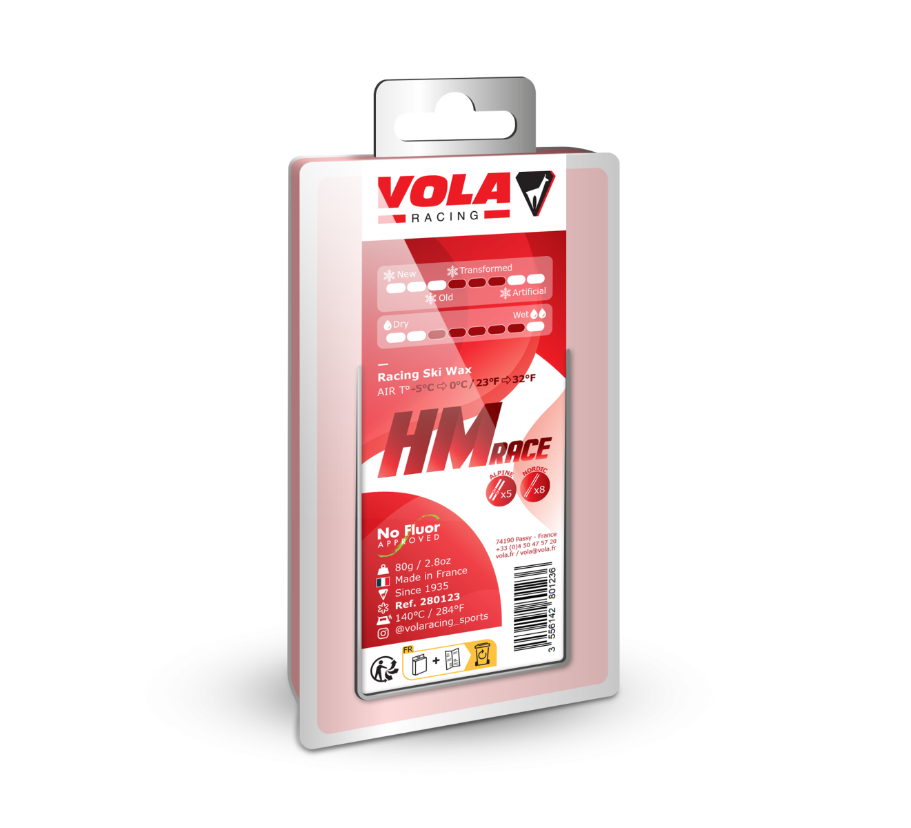 VOLA Fart HM RACE Rouge 100gr