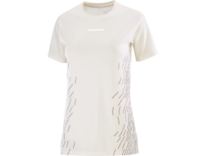 SALOMON T-Shirt Sense Aero SS Graphic Tee W - Whisper
